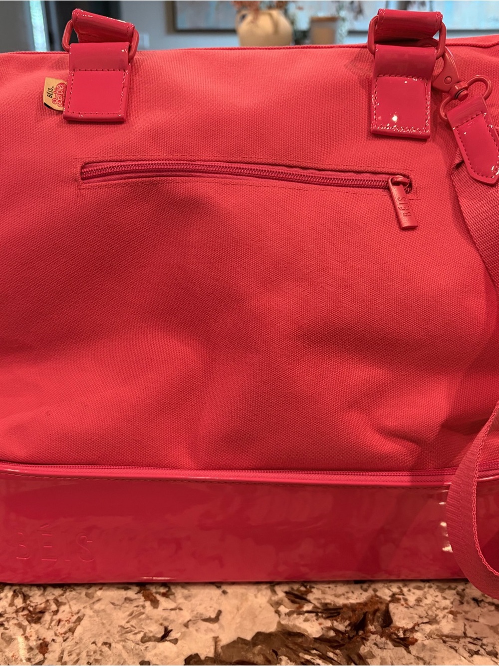 BEIS limited edition Barbie Hot Pink mini weekender - Picture 6 of 6